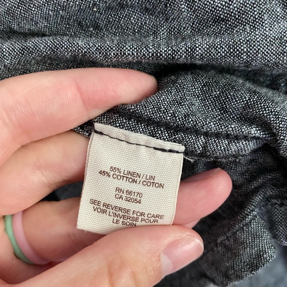 Free People Gray Ruffle Blazer Jacket Small - Picture 10 of 14